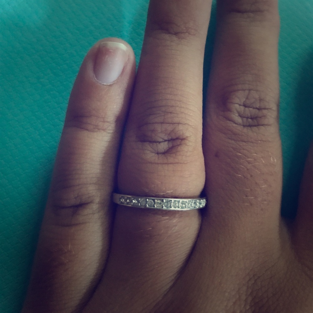 Swarovski crystal ring
