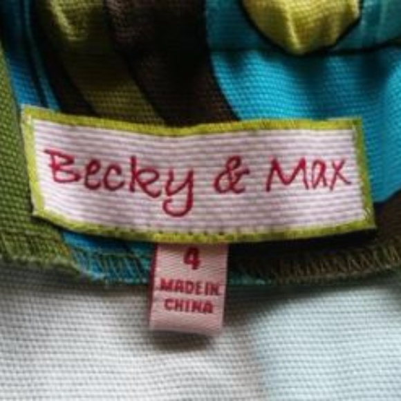 Becky & Max Retro Halter A-line Mod Dress - Picture 4 of 4