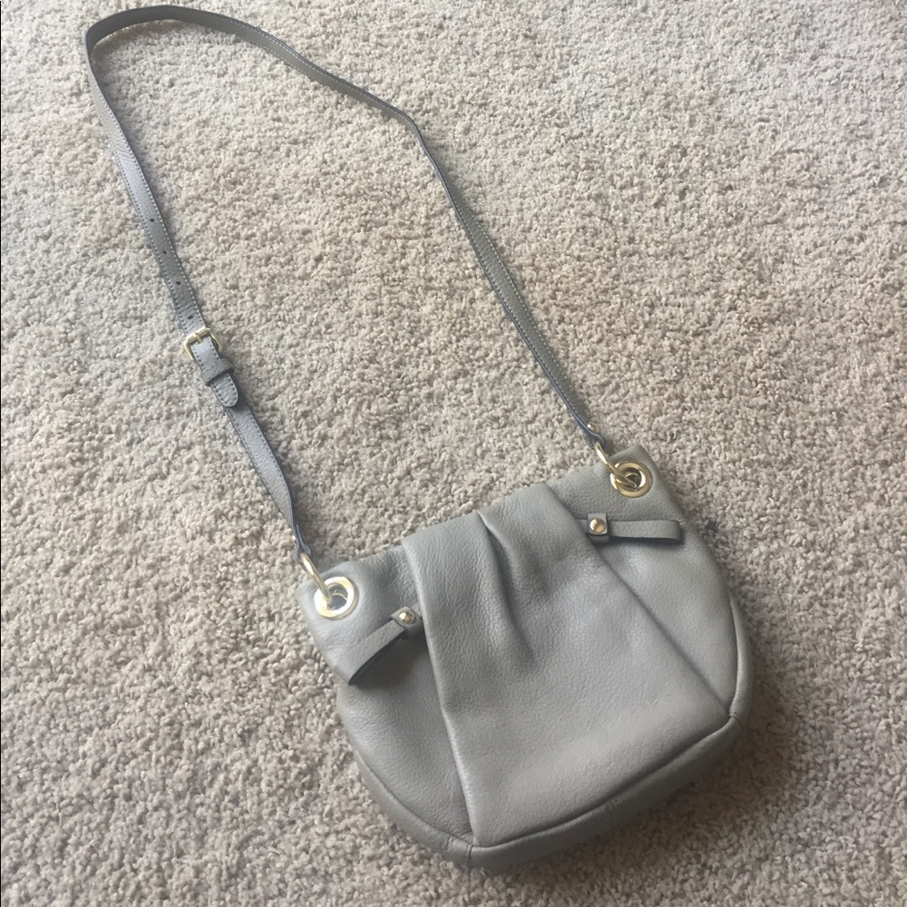 NWOT Vince Camuto Sage Green Leather Crossbody