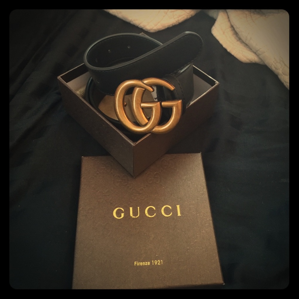 Gucci Double G belt