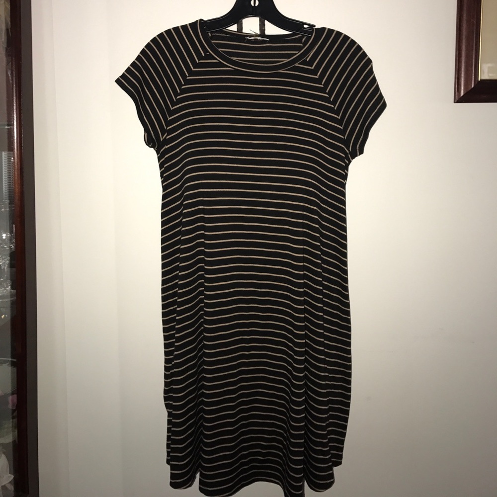 Nordstrom Striped Short Sleeve Shirt/Dress