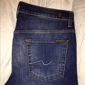 7 For All Mankind Jeans, Rhigby, Sz 33 Waist