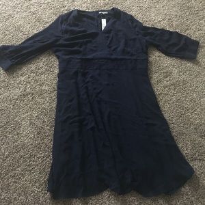 NEVER WORN! Tags still on! Navy dress