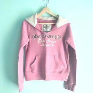 Pink Abercrombie Hoodie