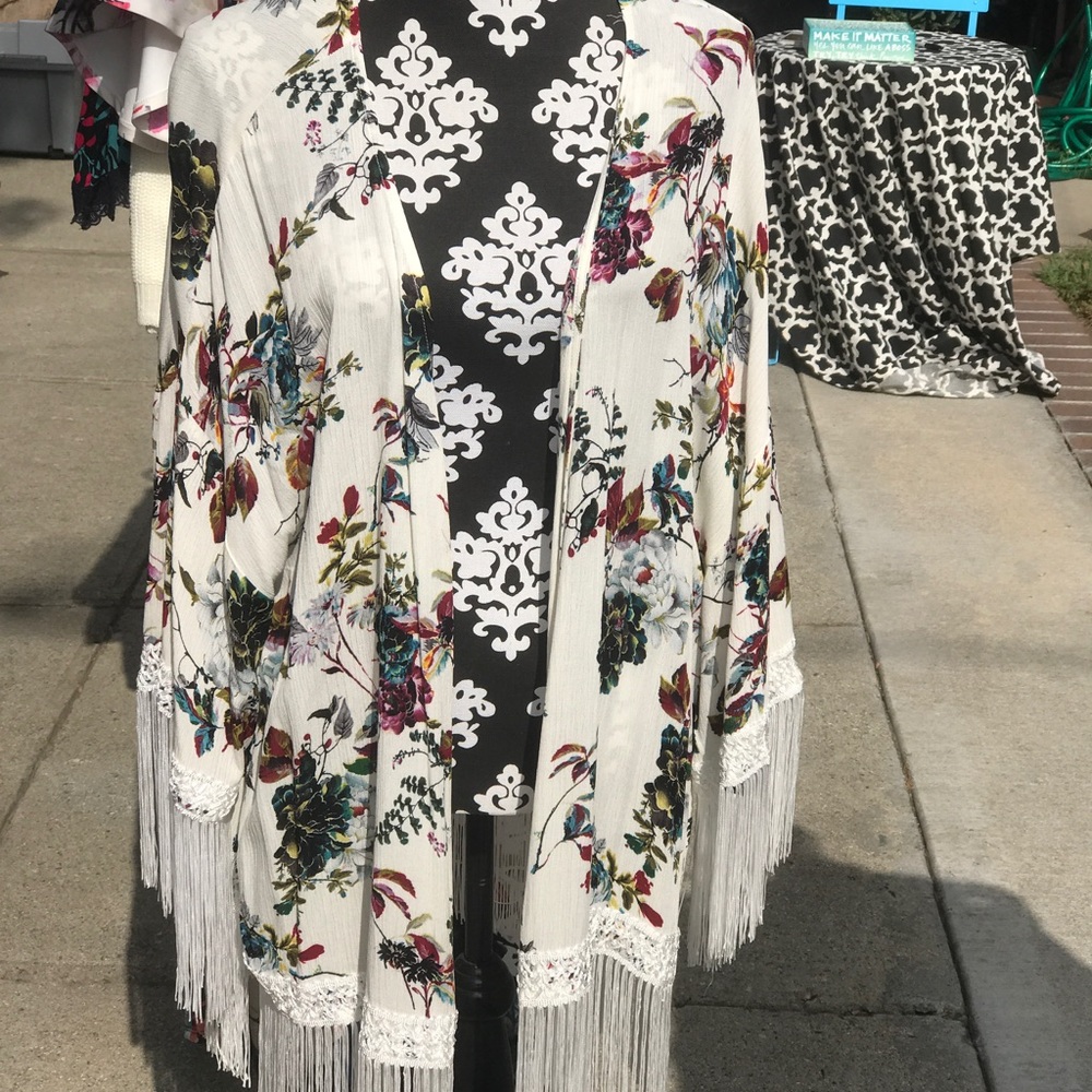 Floral kimono
