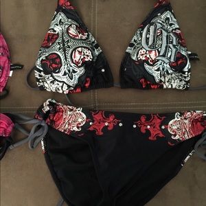 Crash n burn Buckle swimsuit.
