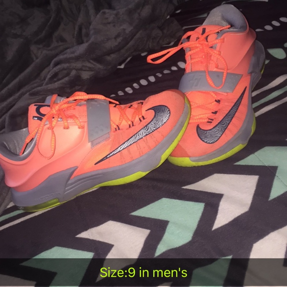 KD 7's 35,000 Degrees.   Size 9 In Mens