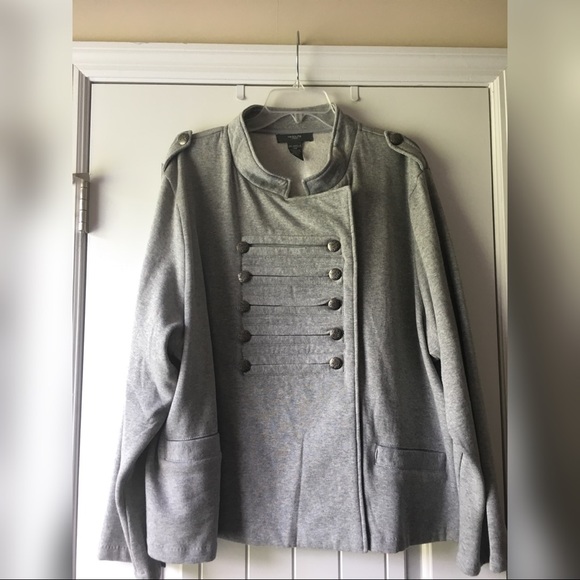 ‼️SOLD‼️ Plus Size Military Styled Jacket - Picture 1 of 5