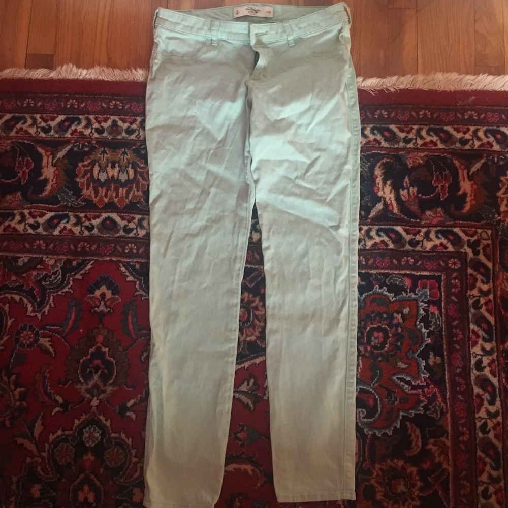 Light green jeans