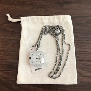 Marc by Marc Jacobs Stainless Steel Necklace Watch