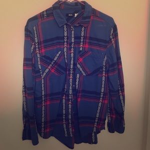 Urban Outfitters Plaid Button Down