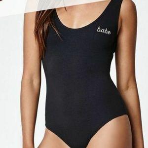 NWT Pacsun babe bodysuit