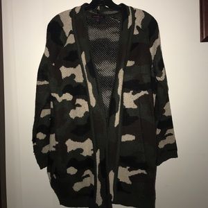Army Fatigue Cardigan