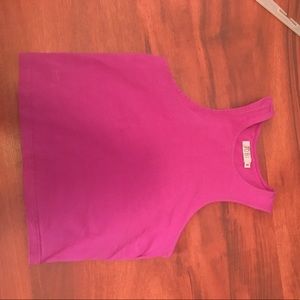 Purple crop top
