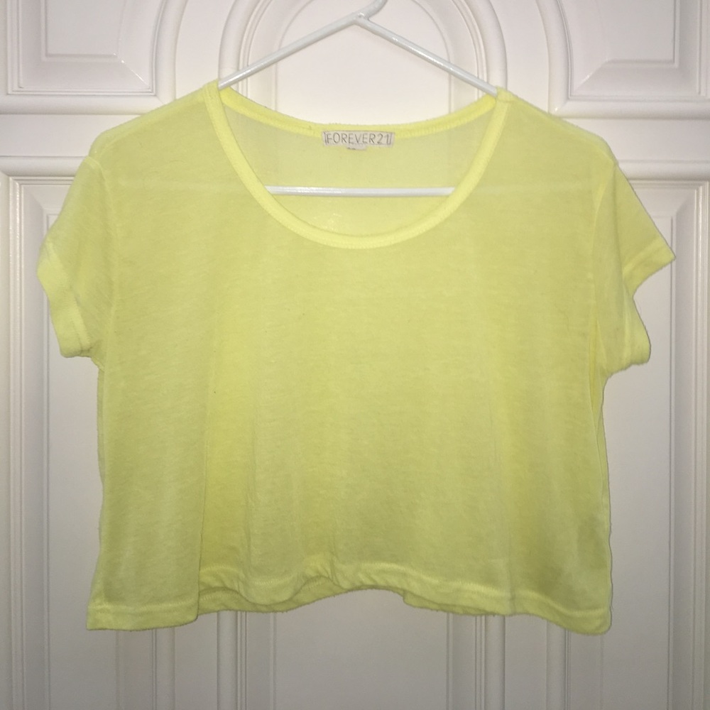 Forever 21 cropped tee shirt