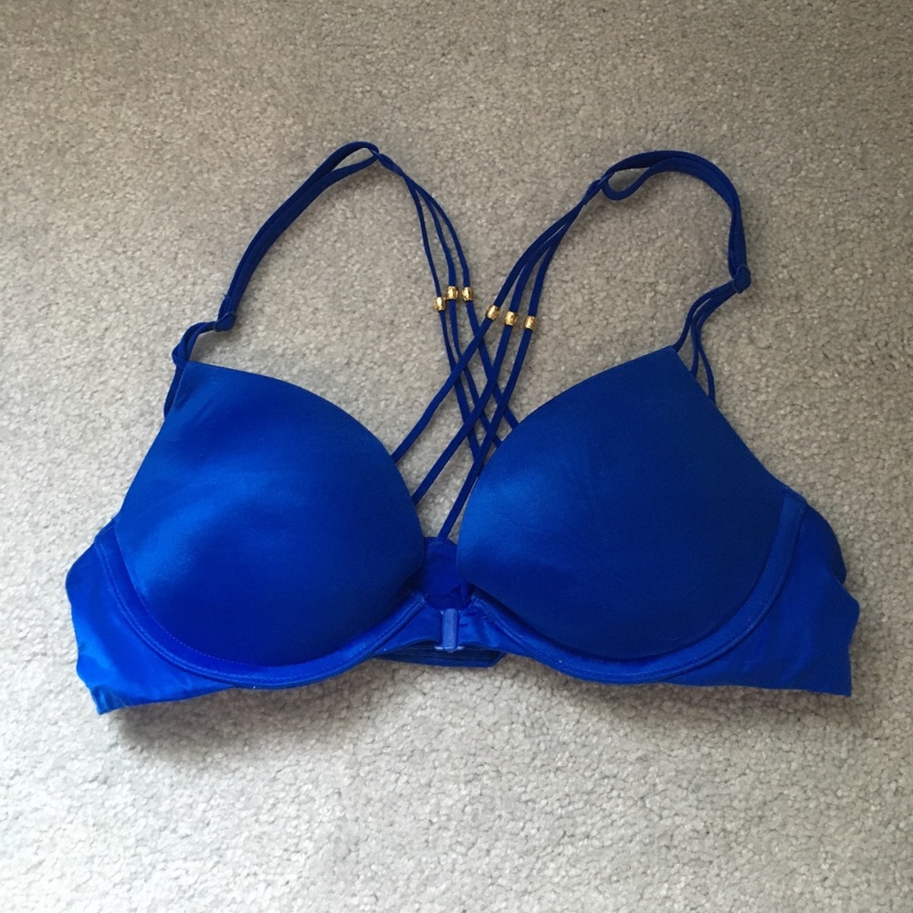 Blue Victoria secret bra