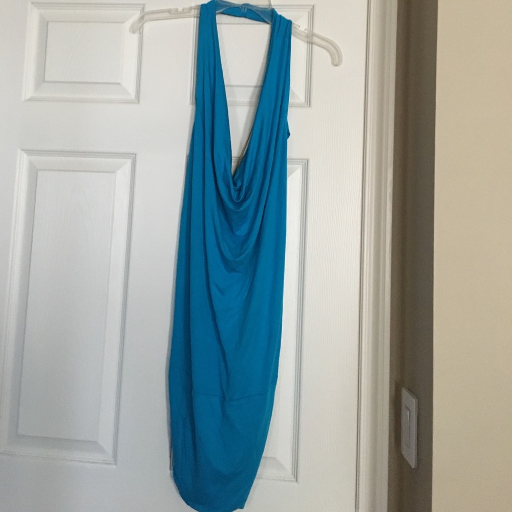 Blue dress