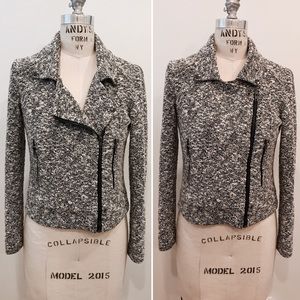 OLIVE + OAK Boucle Moto Jacket