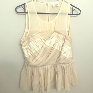 Urban Outfitters Lace Peplum