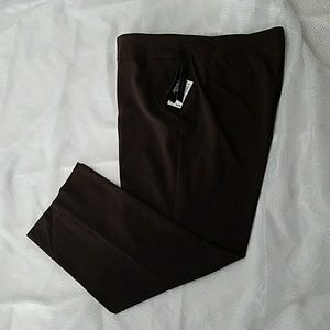 💌Brown Plus Size Work Dress Pants Slacks💌