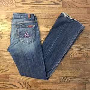 7 For All Mankind Bootcut Jeans
