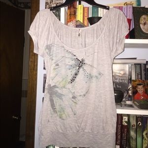 Dragonfly Grey Shirt.