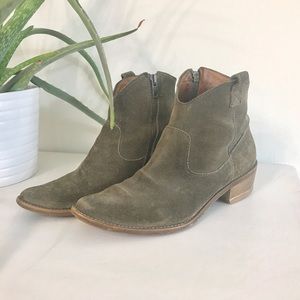⚡️SALE⚡️Madewell Suede Leather ankle boot! Sz 6😍