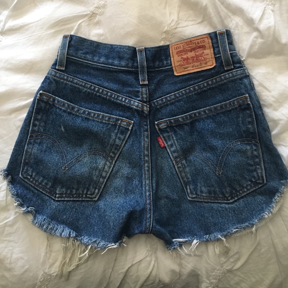 Vintage Levi high waisted shorts