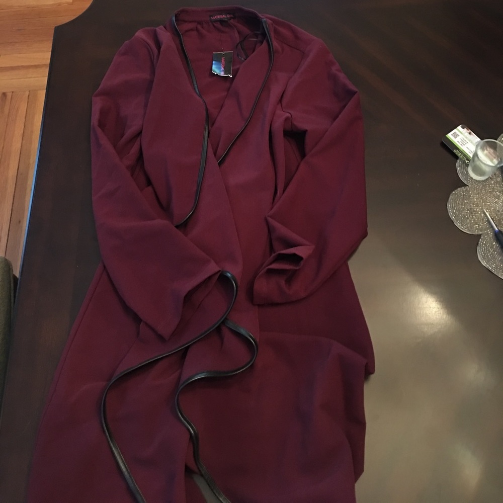 Open front cardigan