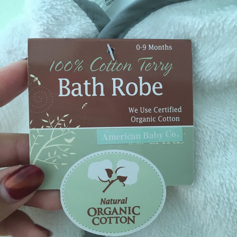 Organic Bath Robe - Picture 2 of 3