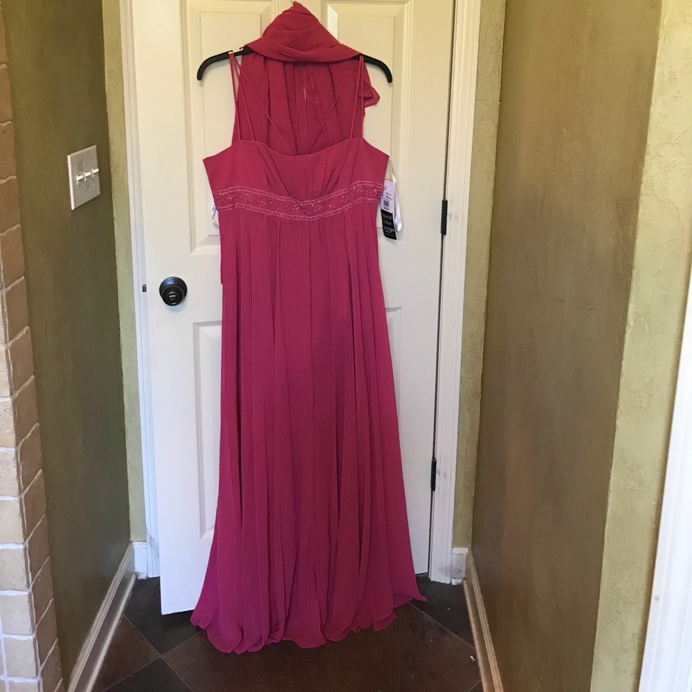 Size 16 Watermelon Empire Waist Dress