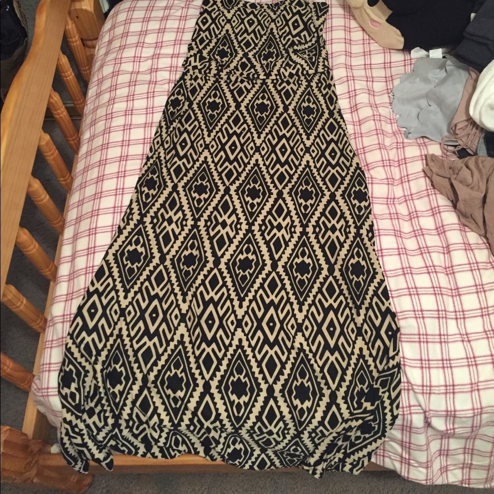 Tribal maxi dress