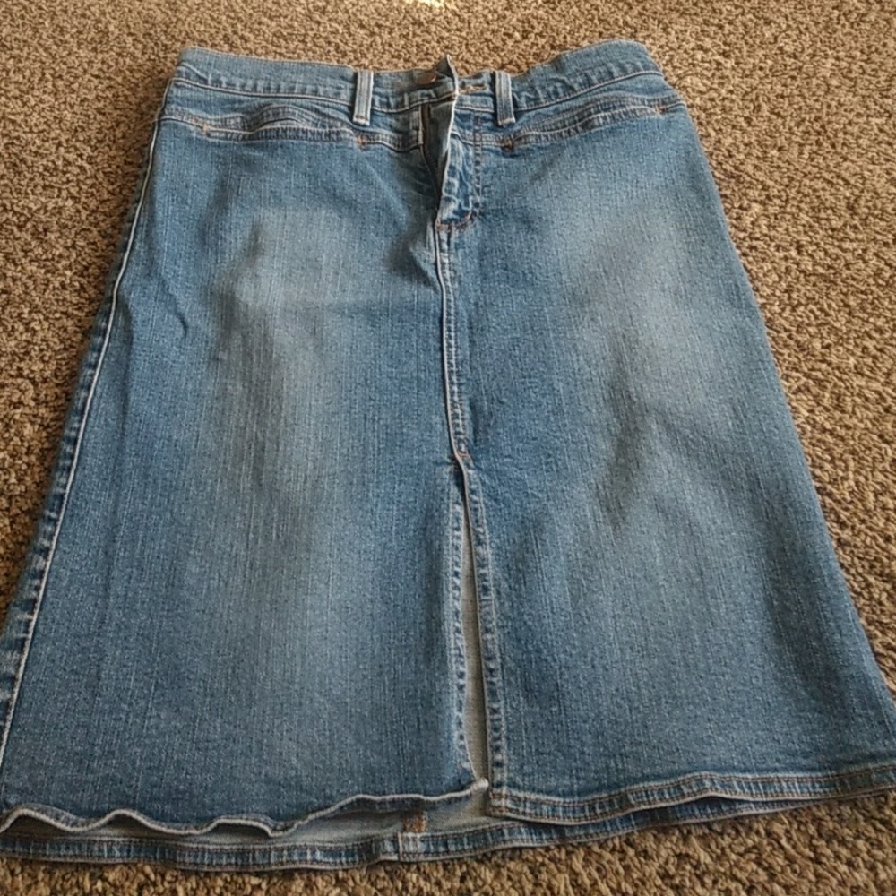 Denim Slit Skirt AMERICAN EAGLE