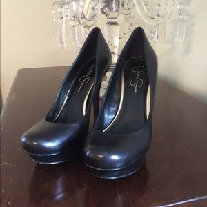 Gently used Jessica Simpson platform heels.