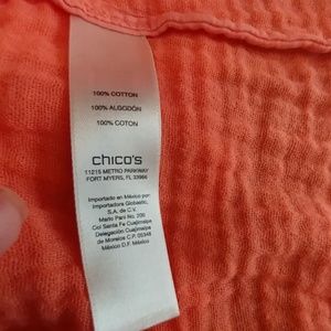 Chico's Tops - Chico's size 3 peach blouse Chico's Tops - Chico's size 3 peach blouse