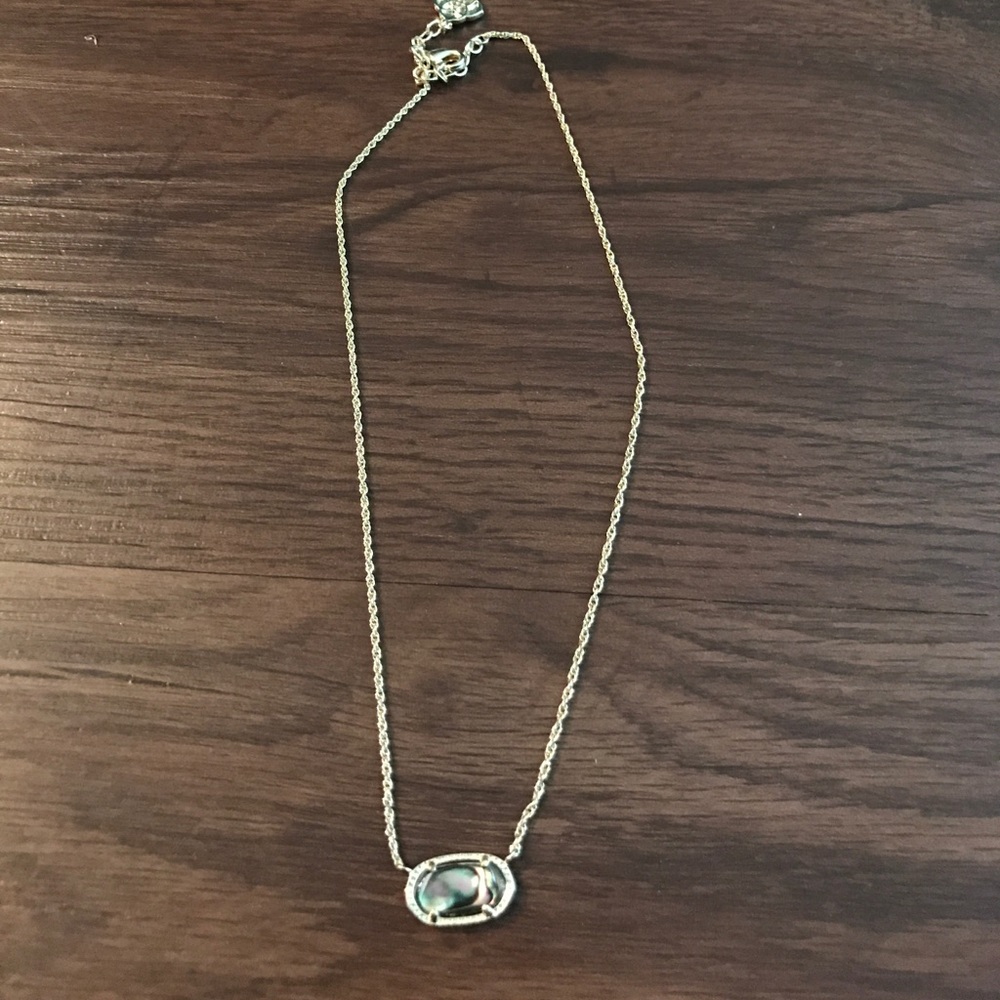 Kendra Scott Abalone Shell Elisa Necklace