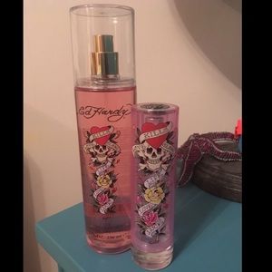 Authentic Ed Hardy Body Spray and Perfume