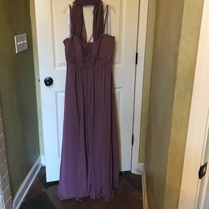 Size 22 Mauve Bridesmaid's Dress NWT