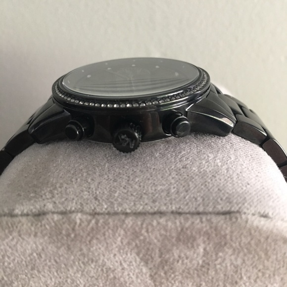 Michael Kors Ritz black crystal watch NIBWT MK6438 - Picture 4 of 8