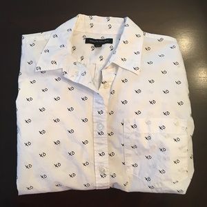 XO button down