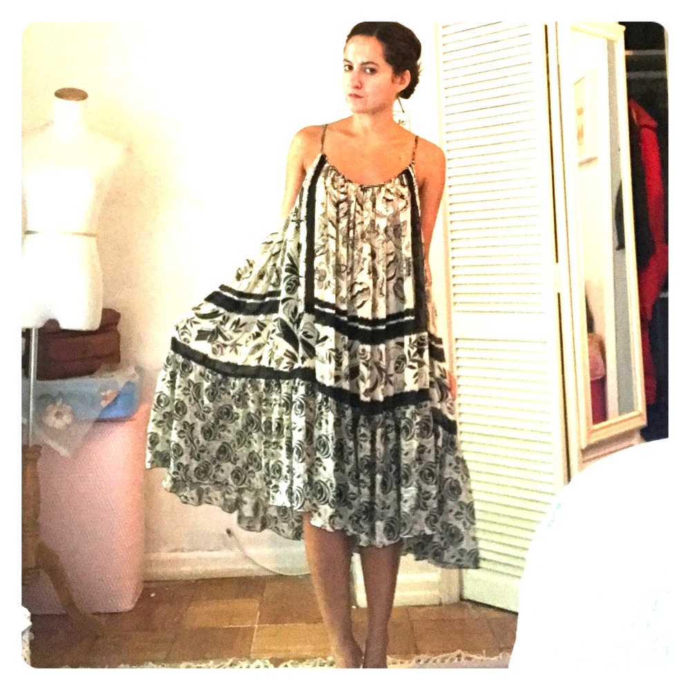 Anna Sui printed maxi dress