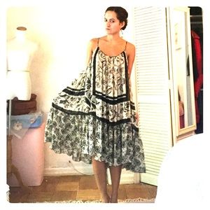 Anna Sui printed maxi dress