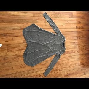 Long sleeve tee shirt dress