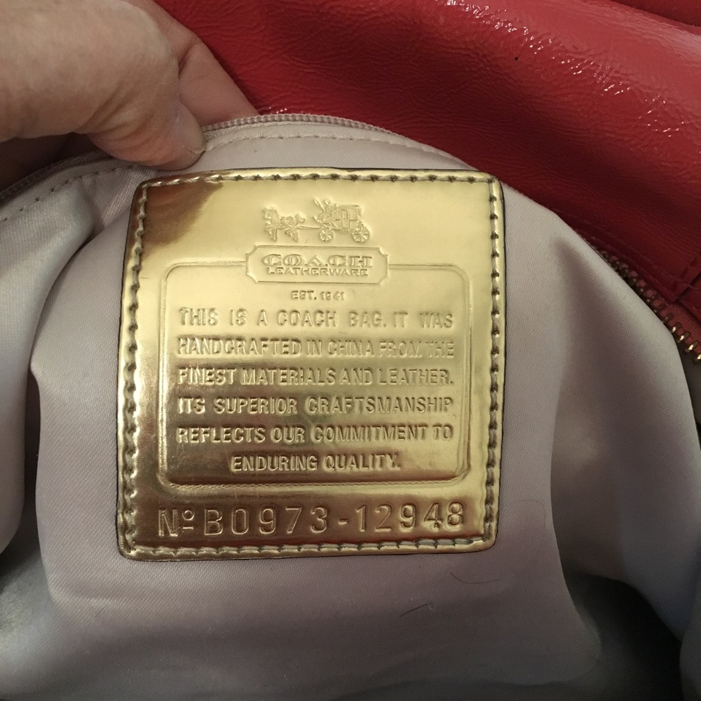 Authentic Coach Satchel - Picture 2 of 3