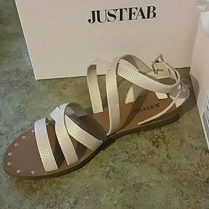 Unworn JustFab Sandals