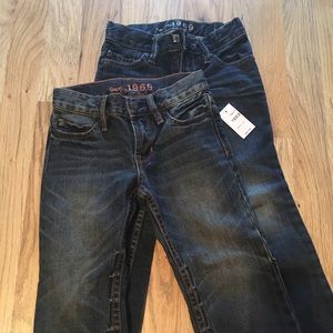 2 pairs Gap Boys jeans size 4