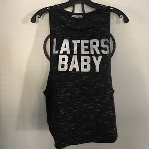 Graphic Sleeveless Shirt