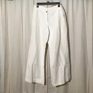 White Linen Pants