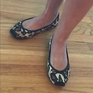 Jessica Simpson cheetah ballet flats