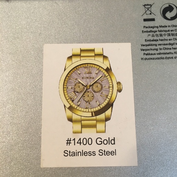 Express Gold Womens Over sized watch